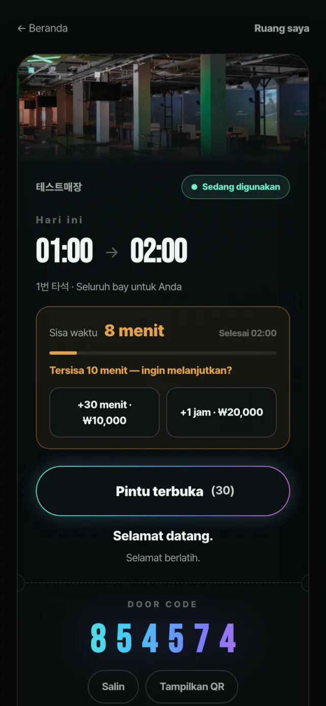 Masuk — kunci kamar digital — 3