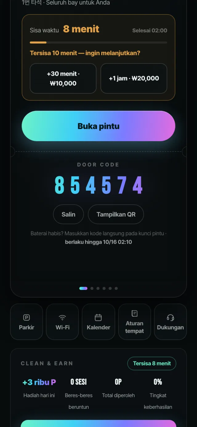 Masuk — kunci kamar digital — 4